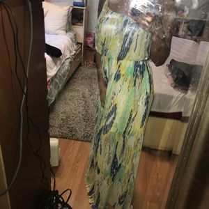 Colorful maxi dress